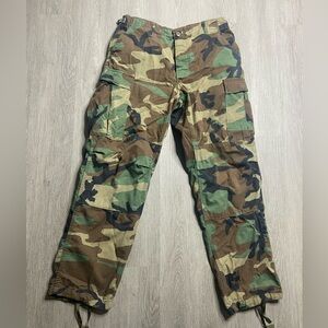 BDU Navy Camo Pants Men’s Size Medium Regular Green Preowned